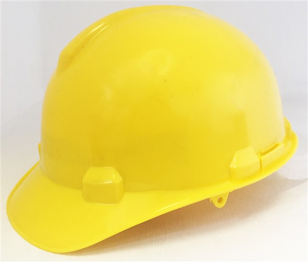 CAP SAFETY (PEAK) YELLOW LINED (SH1513YEL)