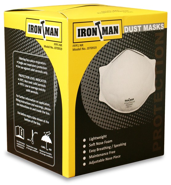 MASK DUST FFP1 S900S BOX 20 S W053714
