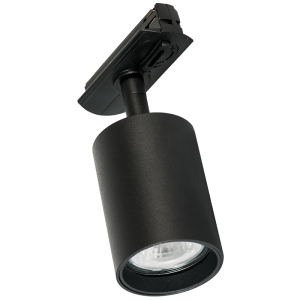 Brightstar S100/1 Black Die Cast Aluminium and Plastic Tracklight