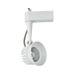 Brightstar S101/10W LED White Die Cast Tracklight with Full Rotation, 4000K