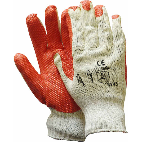 Glove Nitrile Coated Smooth Red Size 10