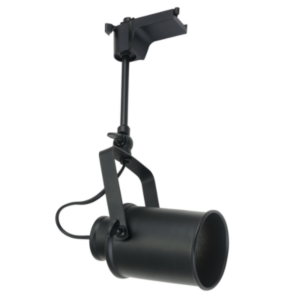 Brightstar S116/1 Black Matt Black Die Cast Aluminium Tracklight - 1 x 60W ES (E27)