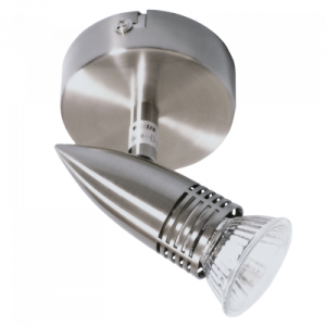 Brightstar S123/1 Satin Chrome Spotlight - Modern Elegance