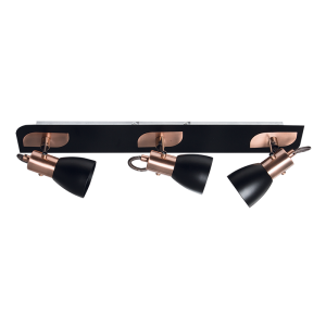 Brightstar S156/3 Black Copper 3-Light Spotlight