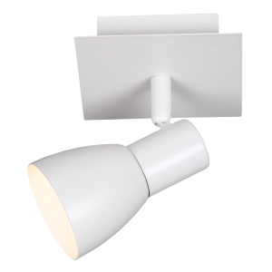 Brightstar S161/1 Matt White Spotlight - Sleek Design