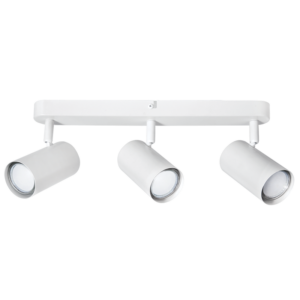 Brightstar S177/3 Matt White 3-Light Metal Spotlight