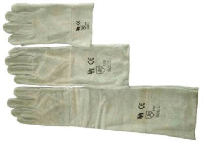 GLOVES LEATHER/CH COW SPLIT D/PALM SHOULDER 16" LRG