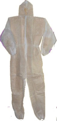 OVERALL DISPOS900LE 50GR WHITE LARGE A033-L