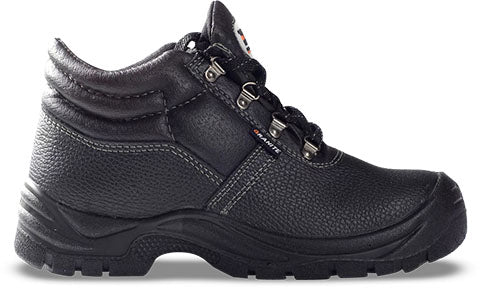 Boot Safety Granite Oil/Acid St/Cap Black S900S Size  4
