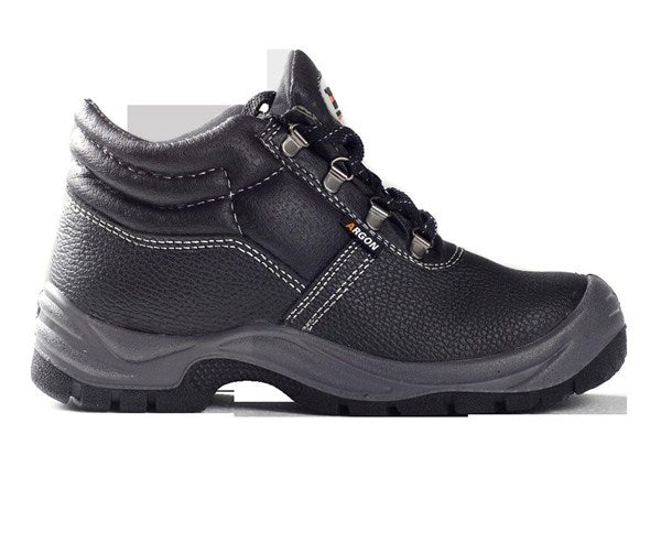 Boot Safety Argon Oil/Acid St/Cap Black Size  7