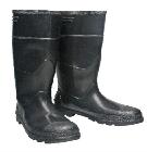 Gumboots Gemini K/Length Black N/Stc Size   8  F1040