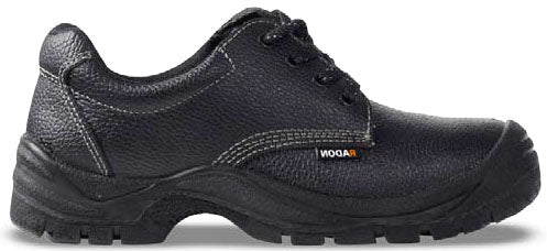 Safety Shoe Radon Black Oil/Acid St/Cap Size  7