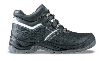Boot Safety Radebe Black Oil/Acid St/Cap Size 10