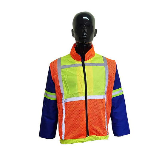 Jacket Refl Sleeveless 2 Tone X/L Vo27