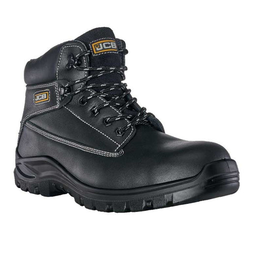 Boot Safety Holt/Blk Smooth St/Cap Slip/Res Size 12 Jcb1844