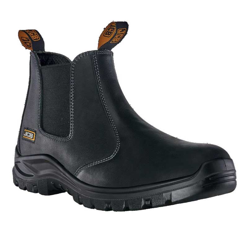 Boots Safety Jcb Chelsea Blk St/Cap Slip/Res Size  8 Jcb1888
