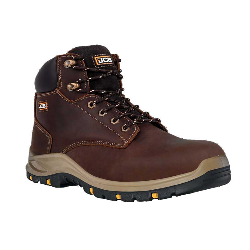 Boot Safety Jcb Hiker Brn St/Cap Slip Resist Size 11 Jcb1891