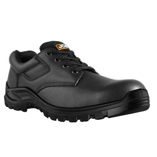 Shoe Safety Jcb Oxford Black St/Cap Pu/Sole Size 10 Jcb1800