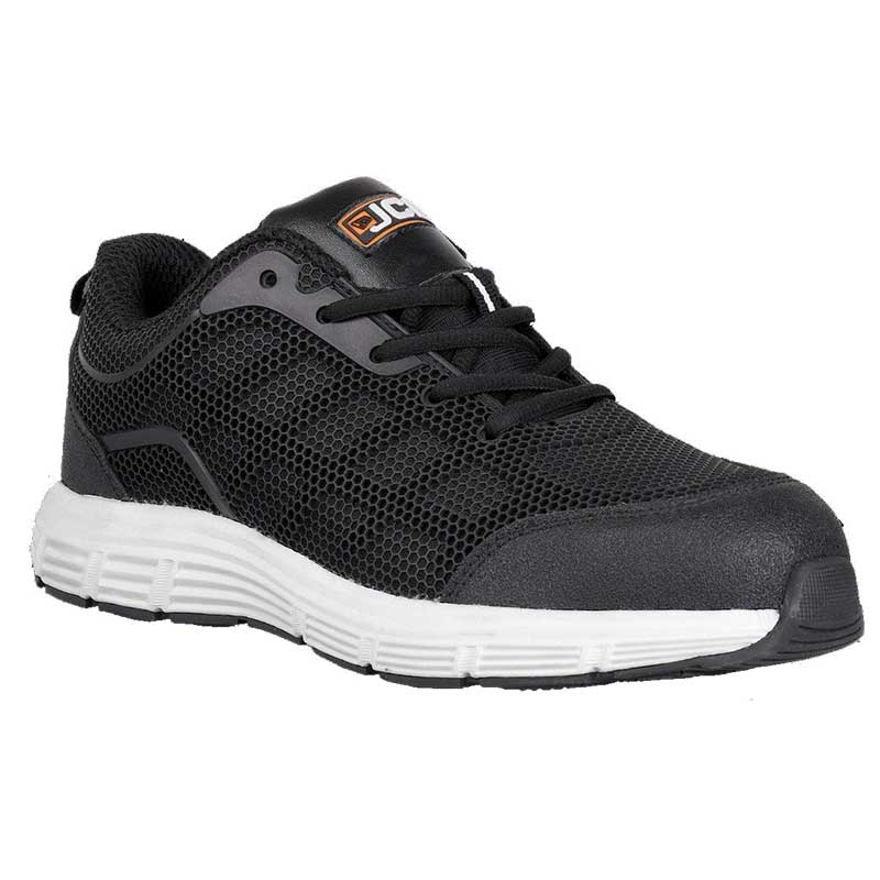 Shoe Safety Jogger Takki Blk/Wht St/Cap Size  6 Jcb1811