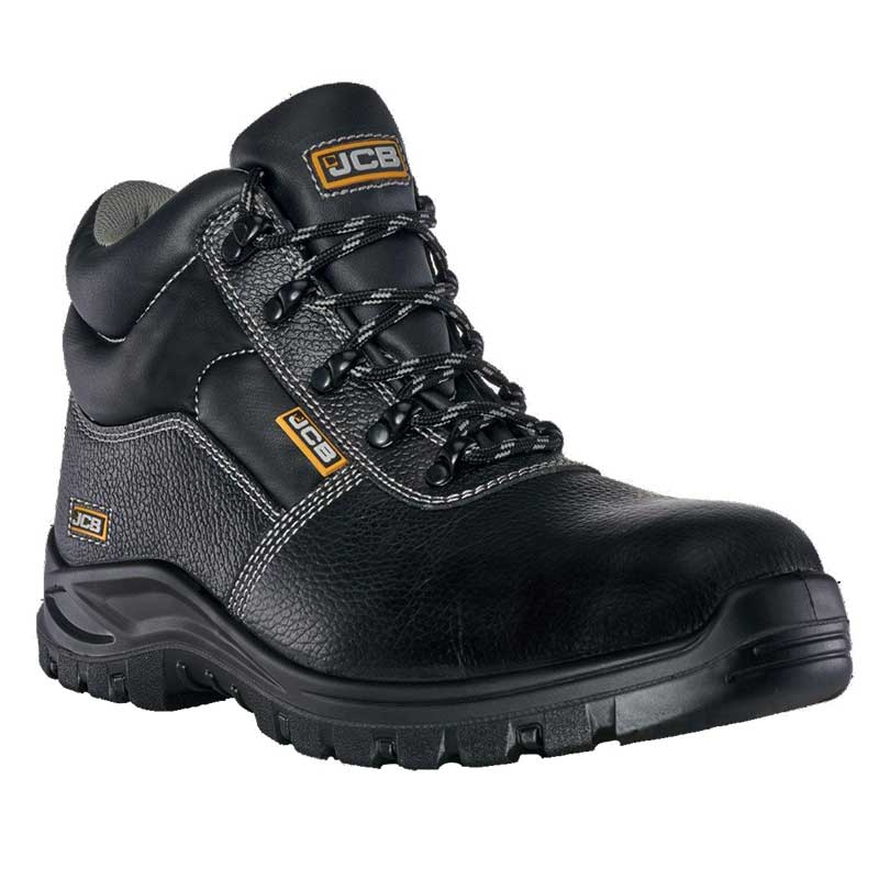 Boot Safety Chukka Black St/Cap Slip/Res Size  6 Jcb1818