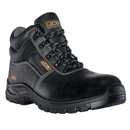 Boot Safety Chukka Black St/Cap Slip/Res Size  6 Jcb1818