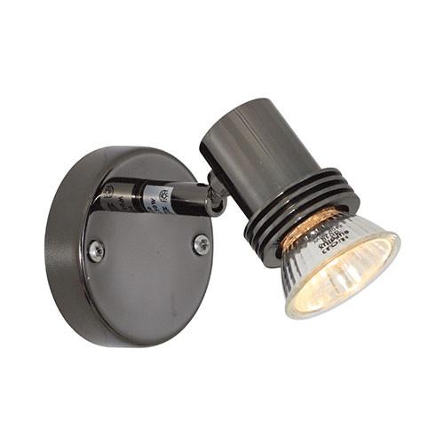 Mini 1 Light Round Plate Mounted Spotlight