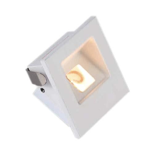 Major Tech Foot Light Led Matt White 1W