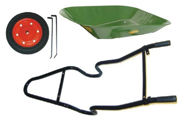 Wheelbarrow Flatpan Falcon Unassembled Fg81211 Collect Only