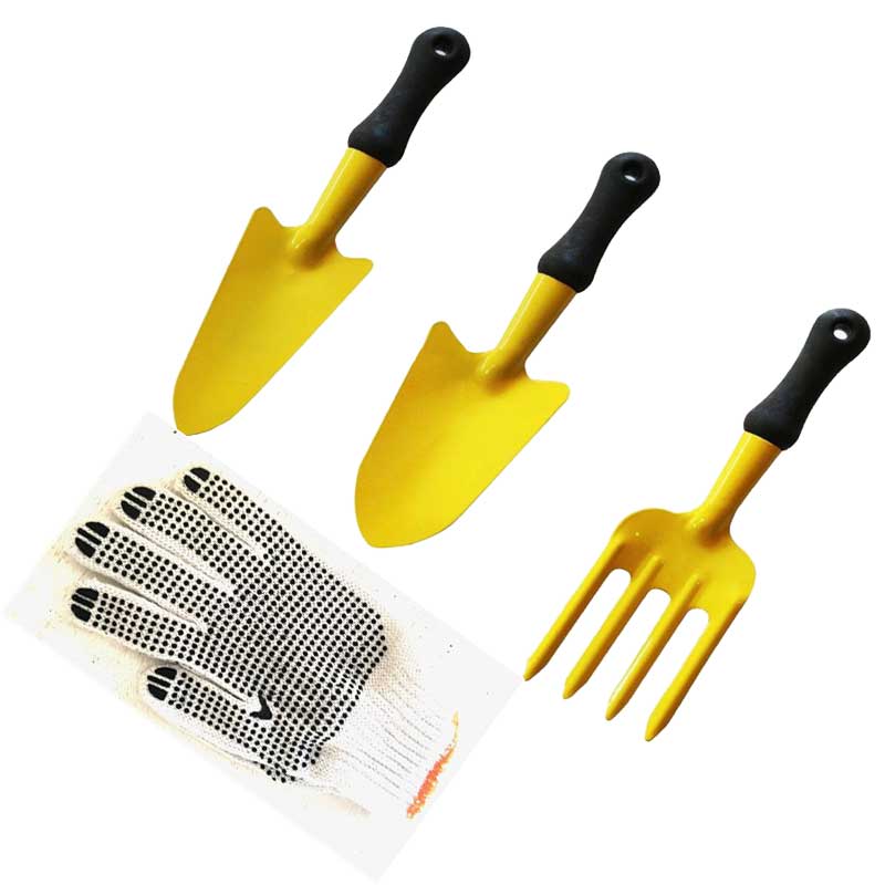 Hand Toolset Gardening 3Pce With Gloves