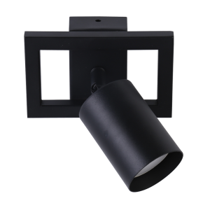 Brightstar S413/1 Black Single GU10 Spotlight - 130mm Length
