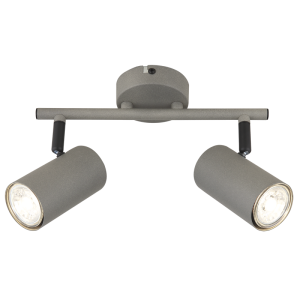 Brightstar Stylish Sandy Grey Metal Spotlight - S419/2