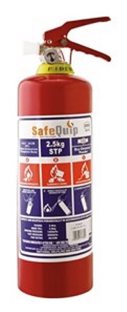 FIRE EXTINGUISHER W/BRACKET 2.5KG