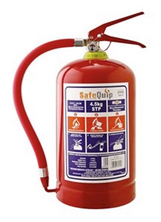 FIRE EXTINGUISHER W/BRACKET 4.5KG