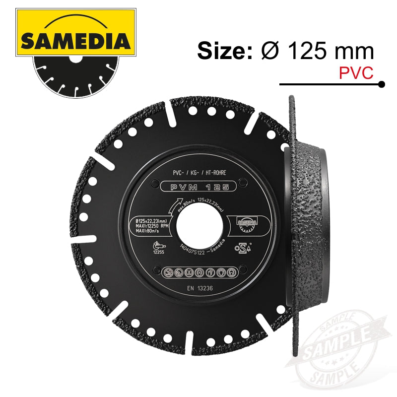 Diamond Blade Segmented 125Mm X 22.23 Ind Special Cut & Bevel Master P