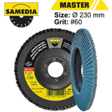 Abrasive Flap Disc 115 X 22.23Mm 60G Osa Metal Samedia