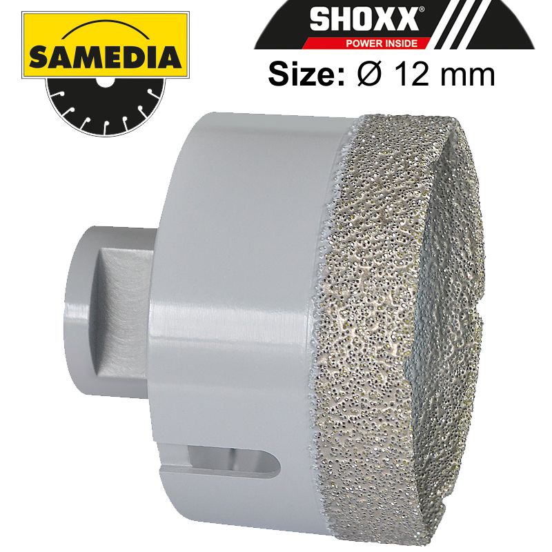 Diamond Dry Core Bit 12Mm X 35Mm X M14 Ind Porcelain & Ceramics Master