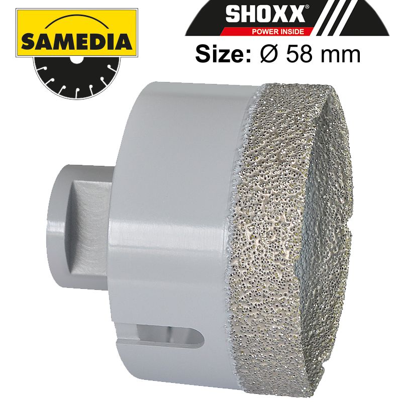 Diamond Dry Core Bit 58Mm X 35Mm X M14 Ind Porcelain & Ceramics Master