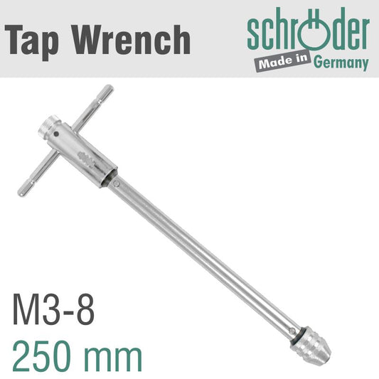 Ratchet Tap Wrench 250Mm M3-8