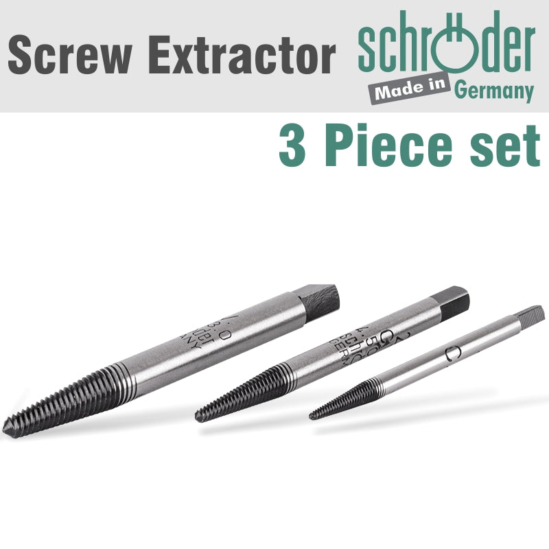 Screw Extractor Set 1-3 3Pce