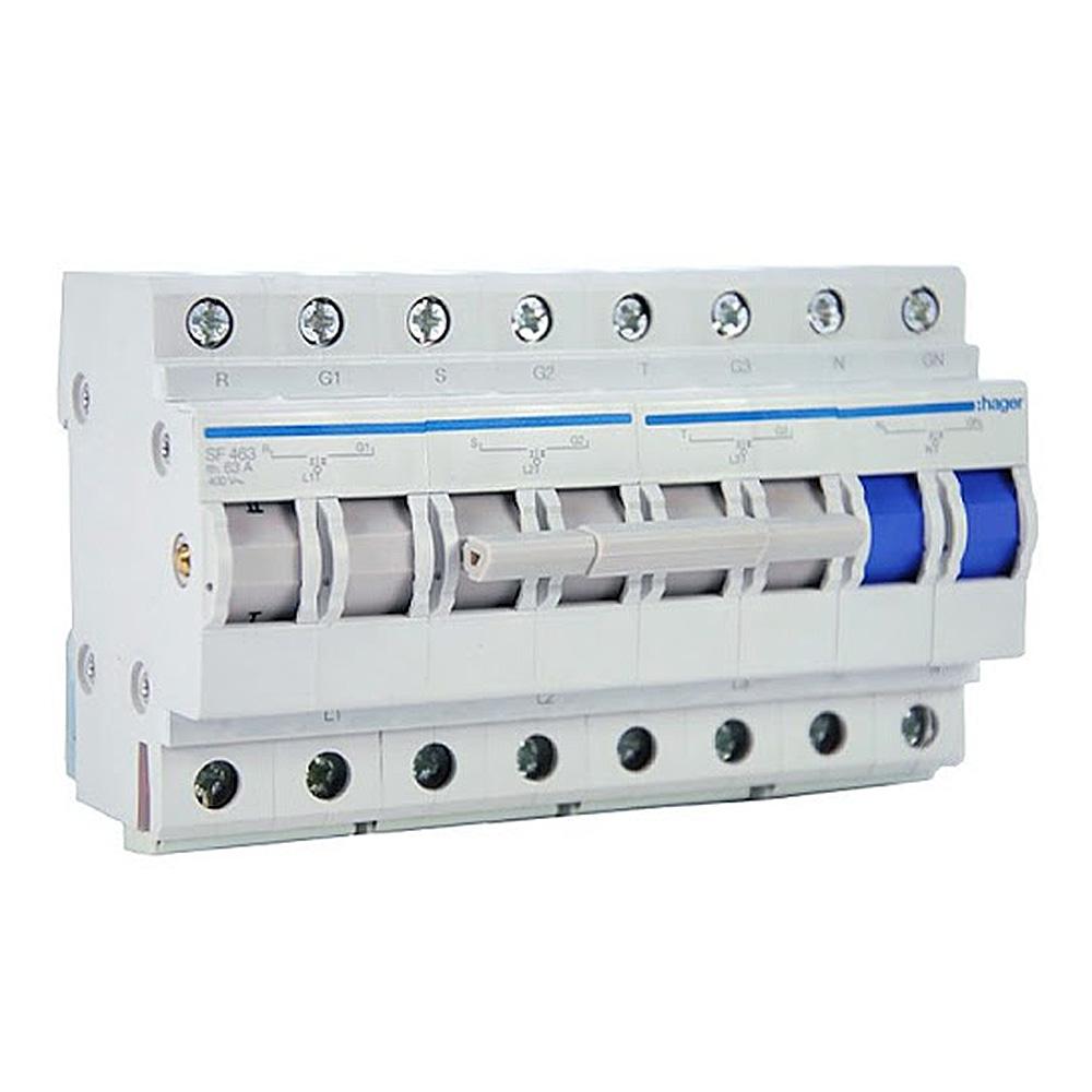 Hager 63A 4P Changeover Switch