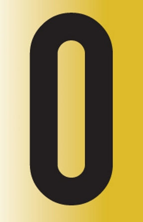 Sign Reflective No.0 55X90Mm