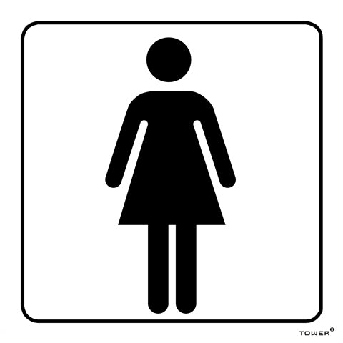 Sign Aluminium Std L Toilet 150X150Mm