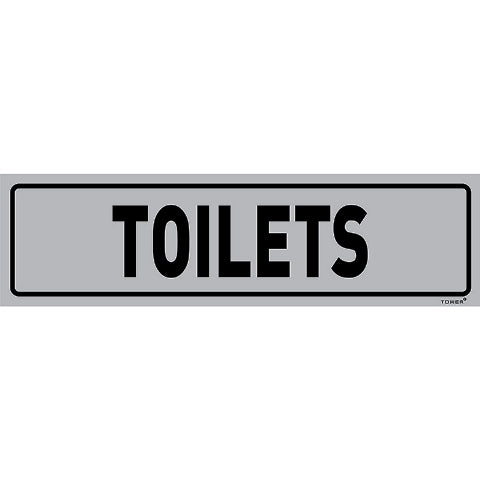 Sign Aluminium Toilet 180X150Mm