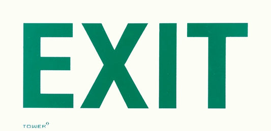 Sign Ph/Lum (No Frame) Exit 1 Sided