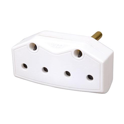 Lesco Domestic 2 X 16A Adaptor