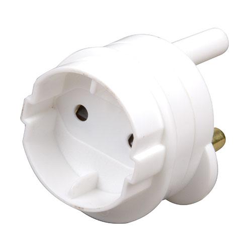 Lesco Domestic Schuko Continental Adaptor