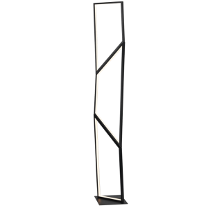 Brightstar SL407 Black 24W LED Aluminium Floor Lamp with Foot Switch