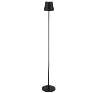 Brightstar SL425 Black Rechargeable LED Standing Lamp with Dimmable CCT Touch Control