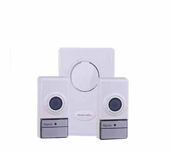 Security W/L Doorchime 120M 2Xtransmitt