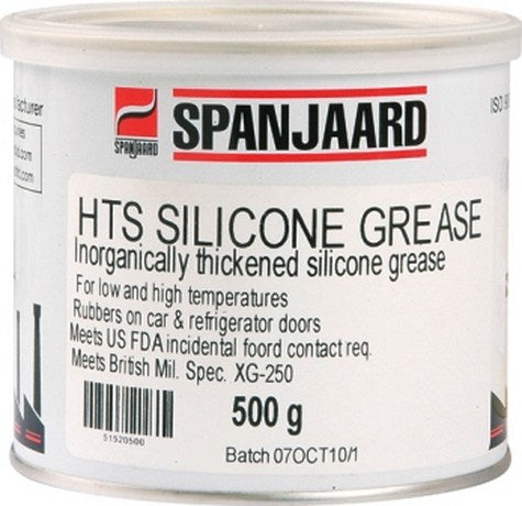 Spanjaard Grease Silicone Hts 500Gr Tin